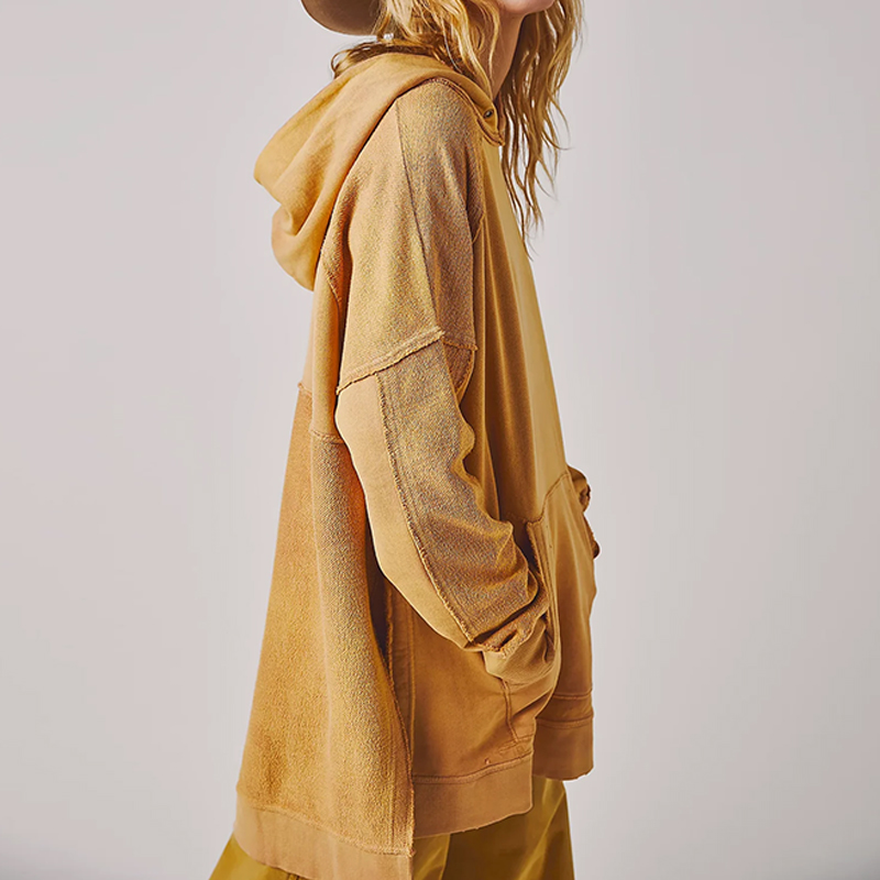 our tunic hoodie women’s collection at hongfeng combines style and ease for everyday wear.